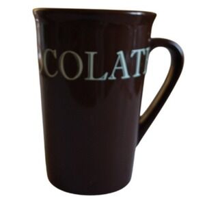 Hot Chocolate Mug‎ Dark Brown SHONEFIELDS 8 Oz Cold Or Hot